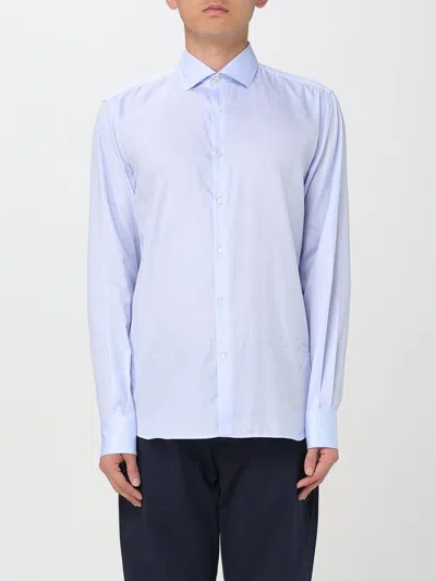 Brooksfield Shirt  Men Color Blue