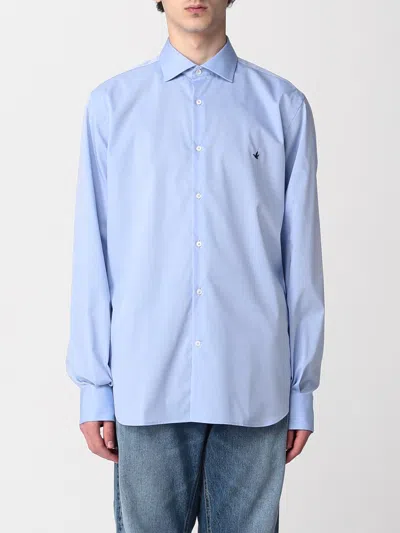 Brooksfield Shirt  Men In Gnawed Blue