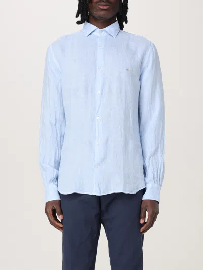Brooksfield Shirt  Men Color Sky Blue