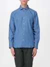 Brooksfield Shirt  Men Color Stone Washed In Blue