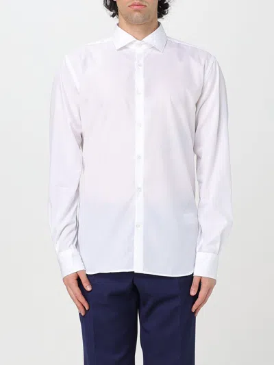 Brooksfield Shirt  Men Color White
