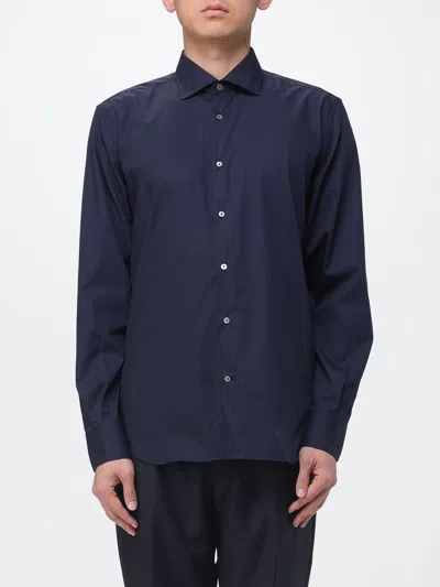 Brooksfield Shirt  Men Color Blue