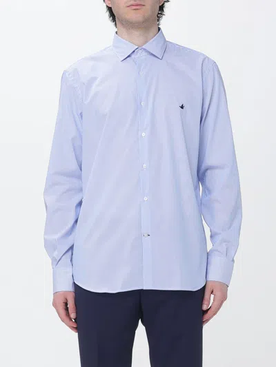 Brooksfield Shirt  Men Color White In Blue