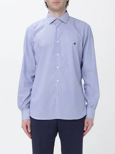 Brooksfield Shirt  Men Color Blue