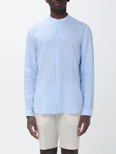 Brooksfield Shirt  Men Color Sky Blue