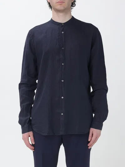 Brooksfield Shirt  Men Color Navy In Blue