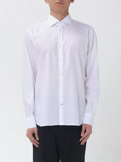 Brooksfield Shirt  Men Color White