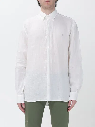 Brooksfield Shirt  Men Color White