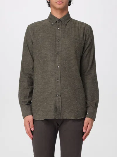 Brooksfield Shirt Men Color Green In Brown