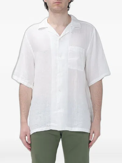 Brooksfield Short-sleeve Shirt In White