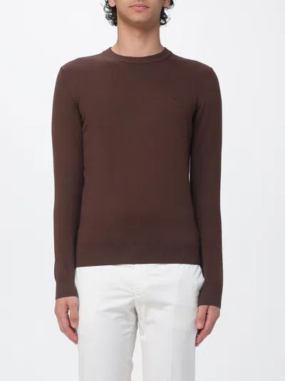 Brooksfield Sweater Men  In Burgundy