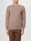 Brooksfield Man Sweater Light Brown Size 44 Virgin Wool In Camel