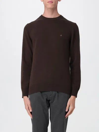 Brooksfield Sweater  Men Color Ebony In Black