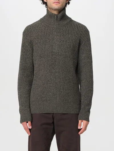 Brooksfield Sweater  Men Color Green In Gray