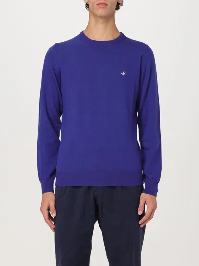 Brooksfield Sweater  Men Color Royal Blue In Royal Blue