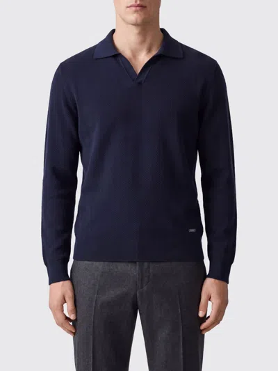 Brooksfield Sweater Men In Blue