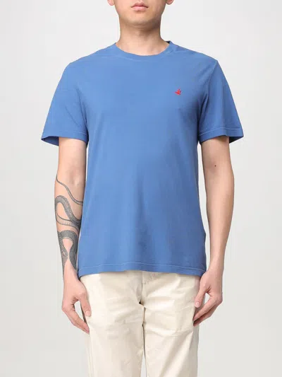 Brooksfield T-shirt  Men Color Gnawed Blue