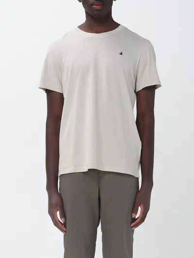 Brooksfield T-shirt  Men Color Beige In White