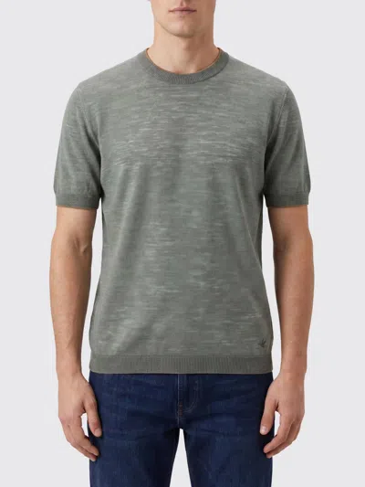 Brooksfield T-shirt Men Color Military In Green