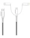 Brookstone 10ft Tri-tip Cable In White