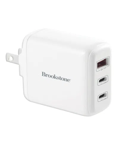 Brookstone 3-port 40w Folding Blade Wall Charger