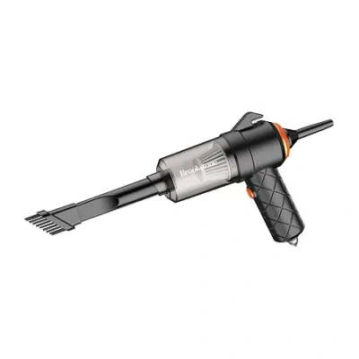 Brookstone Car Vacuum Cleaner In Black