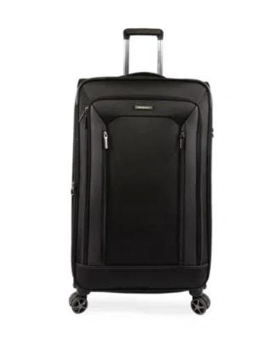 Brookstone Elswood Softside Luggage Collection In Charcoal