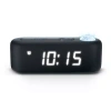 Brookstone Galaxy Projection Alarm Clock In Black