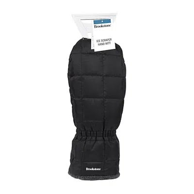 Brookstone Ice Scraper Glove In Black