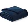 Brookstone Nap Plush Throw Blanket In Blue