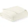 Brookstone Nap Plush Throw Blanket In White