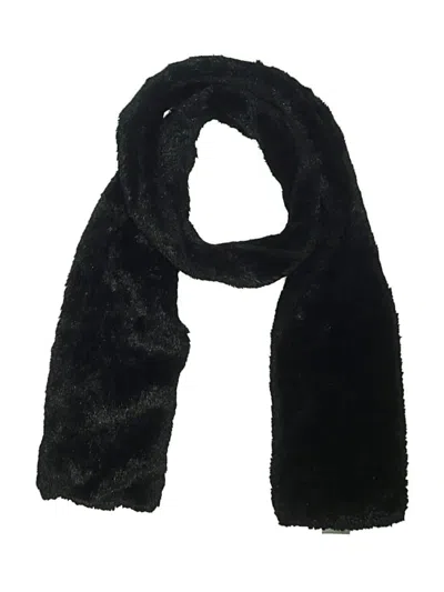 Pre-owned Brookstone Scarf In Black