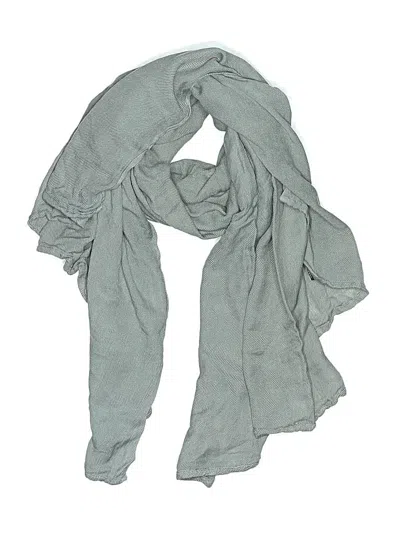 Pre-owned Brookstone Scarf In Gray