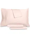 Brookstone 1000 Thread Count 4-pc. Sheet Set, Full In Blush