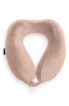 Brookstone Ultra Dorm Memory Foam Neck Pillow In Pink