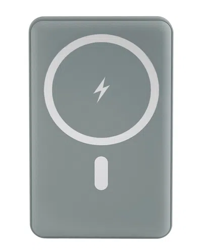 Brookstone Ultra Slim 5000mah Rapid Power Bank In Gray