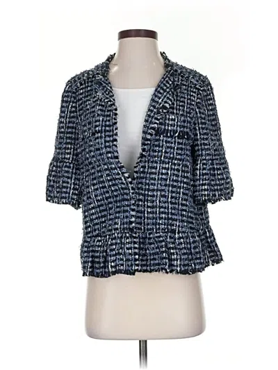 Pre-owned Broome Street Kate Spade New York Blazer Jacket In Blue