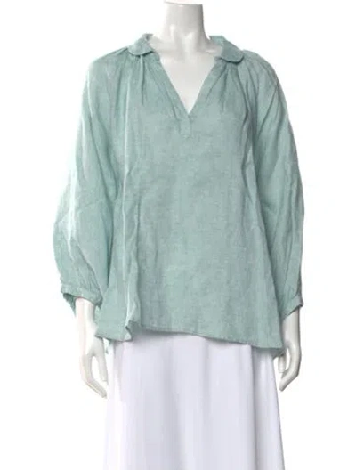 Pre-owned Brora Sweater In Green