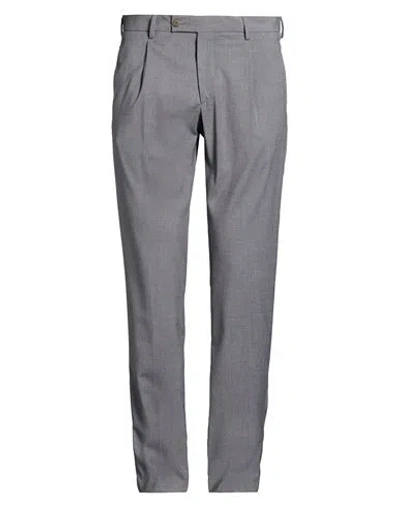 Bro-ship Bro Ship Man Pants Grey Size 35 Polyester, Viscose, Elastane In Gray