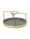 Broste Copenhagen Soffi Candelabrum Grey Size - Stainless Steel In Grey