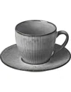 Broste Nordic Sea Stoneware Cup And Saucer