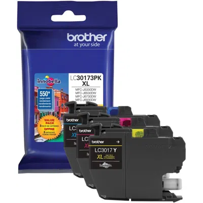Brother Genuine 3 Pack High Yield Color