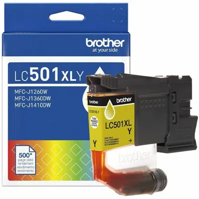 Brother Genuine Lc501xly High Yield Yellow
