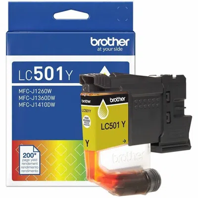 Brother Genuine Lc501y Standard Yield In Multi