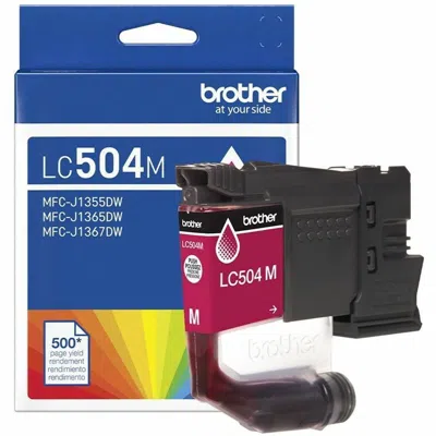 Brother Genuine Lc504m Standard Yield In Multi