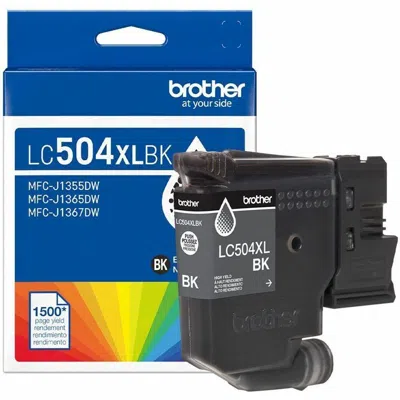 Brother Genuine Lc504xlbk High Yield Black In Multi