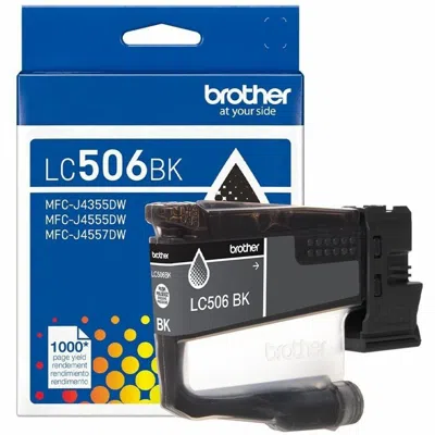 Brother Genuine Lc506bk Standard Yield In Black