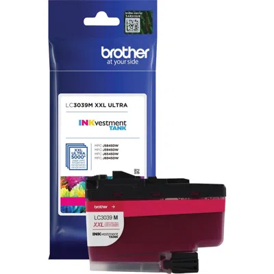 Brother Genuine Ultra High-yield Magenta In Brown