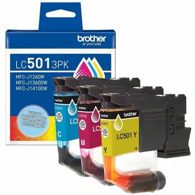Brother Lc501 3pk Original Standard Yield In Black