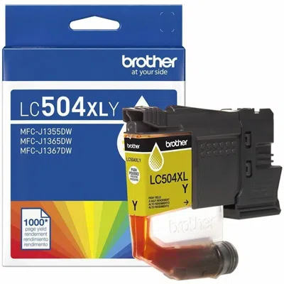 Brother Lc504xly Original High Yield In Yellow